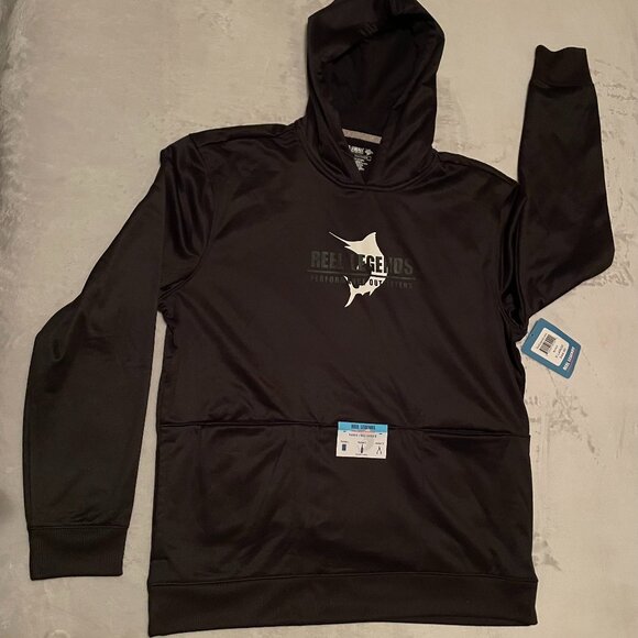Reel Legends Black Hoodie - Picture 1 of 12
